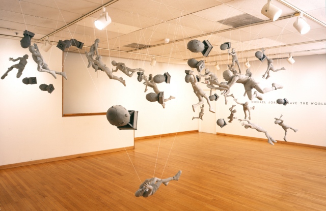 Michael Jordan, Save The World (installation view)