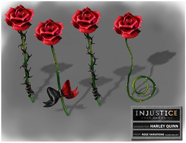 Harley Quinn's Rose Variations
