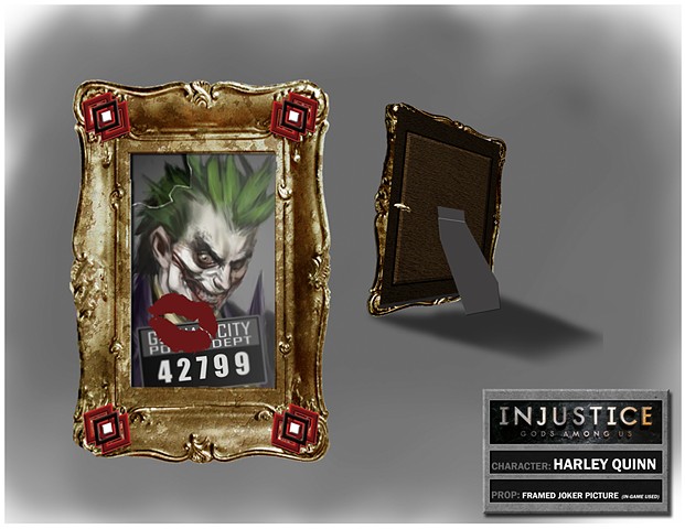 Harley Quinn's Framed Joker Picture