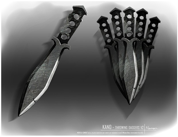Kano
Prop Concept: Throwing Daggers