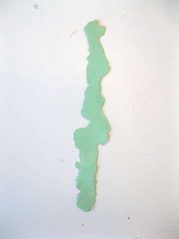 Replication of a Paint Chip from My Childhood Home (Mary's Room)