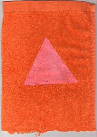 triangle towel sketch
