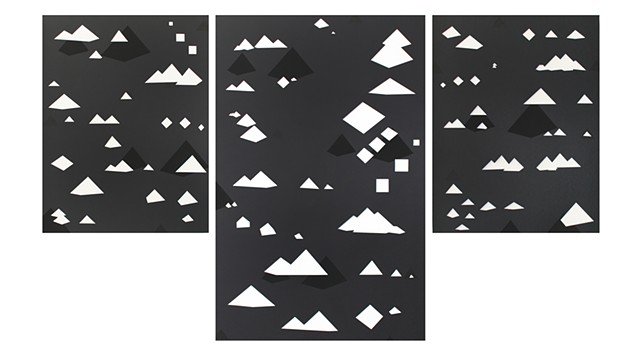 Pyramids (triptych) from Future Systems series