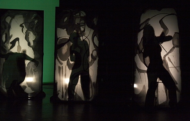Resolution; I once entered a cave by Maria Korsnes. Set design by Red Red Collective