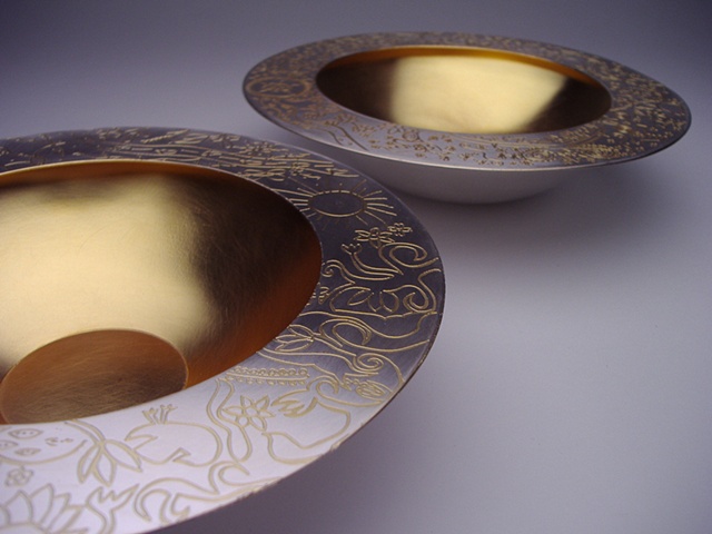 Silver communion dishes
St. Catherine's School for Girls, Bexley
