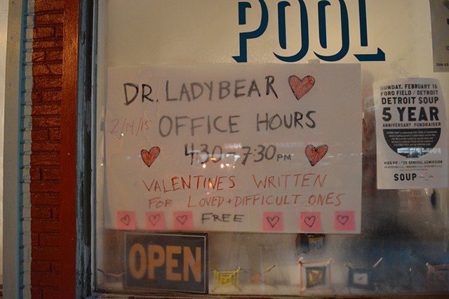 Dr. Ladybear Valentines Office Hours