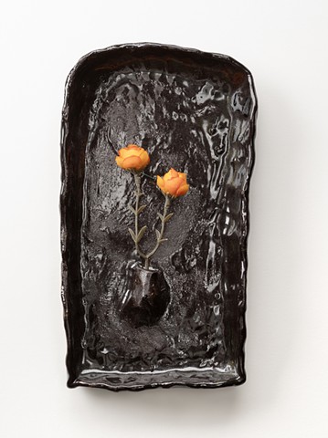 Two Orange Flowers