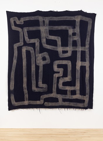 Dysfunctional Maze (navy w dye removed)