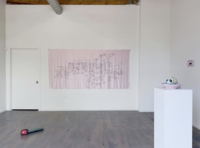 Pink Pearls at Ruschwoman Gallery Chicago, IL