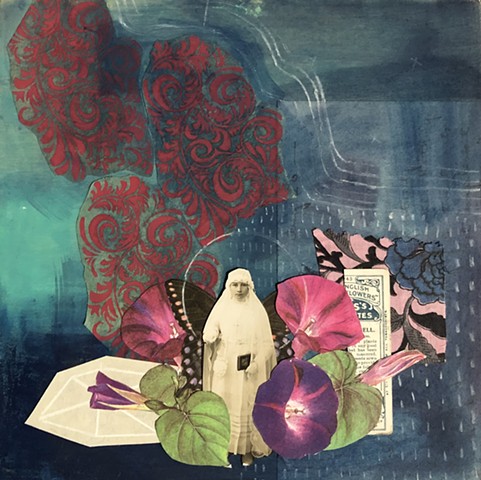 Mixed media collage