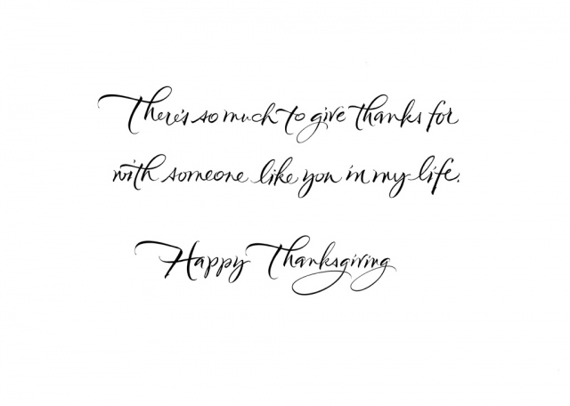 Happy Thanksgiving