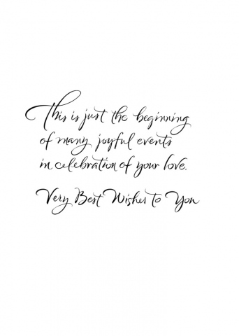 Very Best Wishes