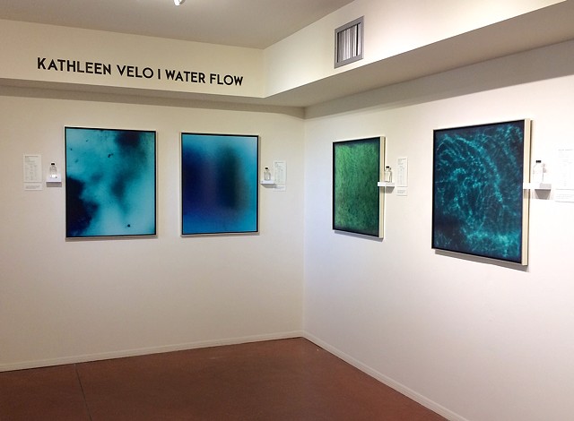 Water Flow at the Tohono Chul Artist Project Gallery, Tucson, Arizona 