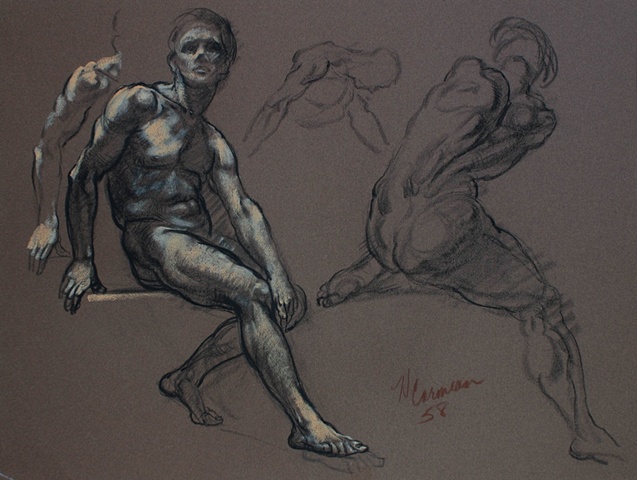 Harry Carmean Fine Art Male Nude