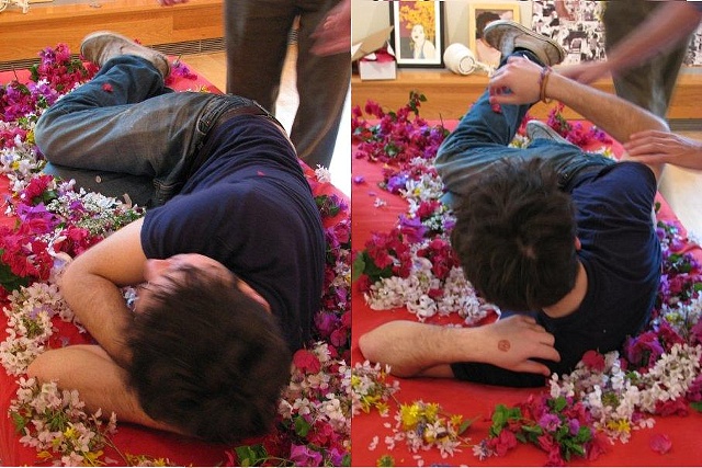 a dream of flowers - tribute to Ana Mendieta