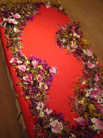 a dream of flowers - tribute to Ana Mendieta