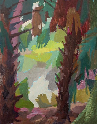 Philharmonic, 14x11in, oil on panel, $800