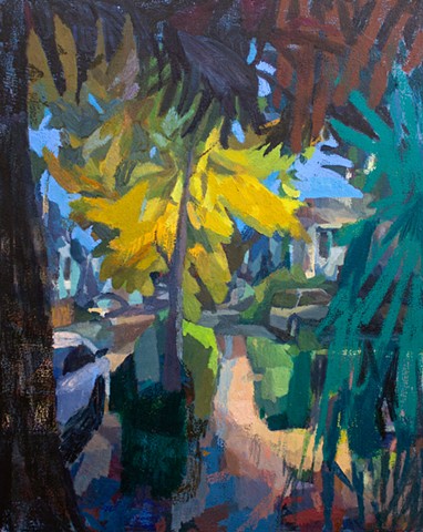 Bienvenue, 30x24in, oil on canvas, available 