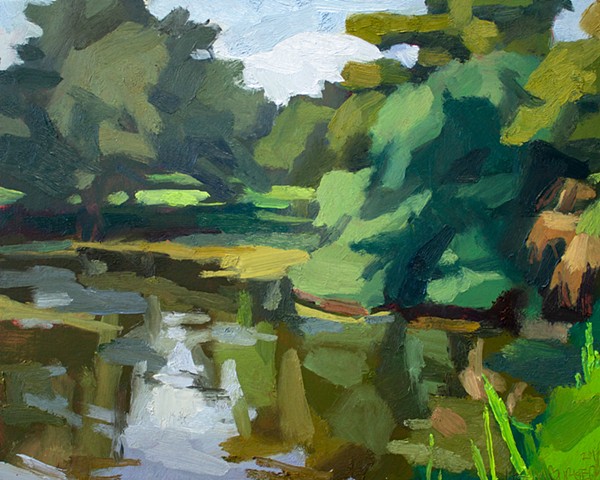 plein air landscape painting 