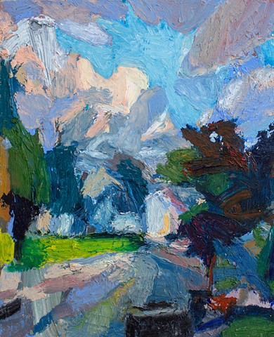 Slap Dash, 10x8in, oil on panel, available