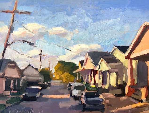 Afternoon, 9x12, oil on panel, sold