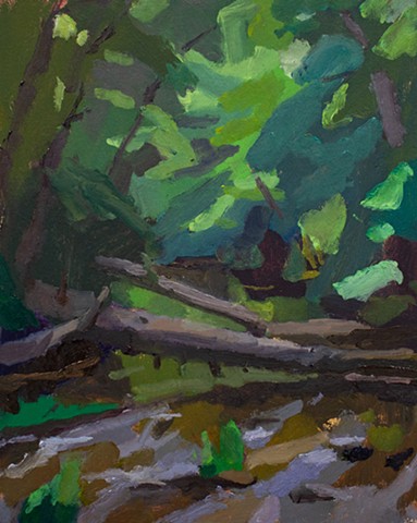 Trunks, 10x8in, oil on panel, available