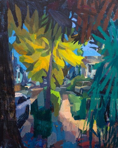Bienvenue, 30x24in, oil on canvas, available 