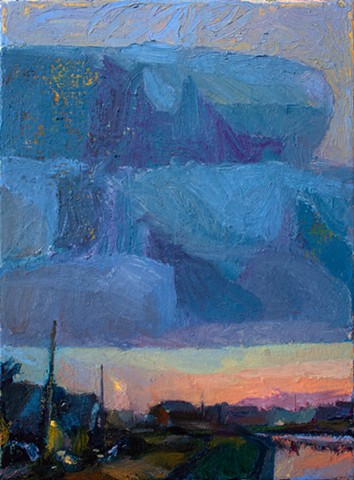 Euphoric Weight, 12x9in, oil on linen, available