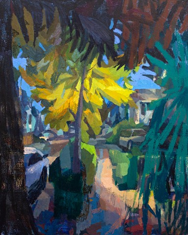Bienvenue, 30x24in, oil on canvas, available 