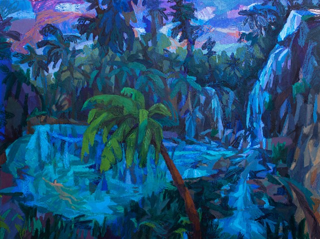 Jungle Fantasy, 36x48in, oil on canvas