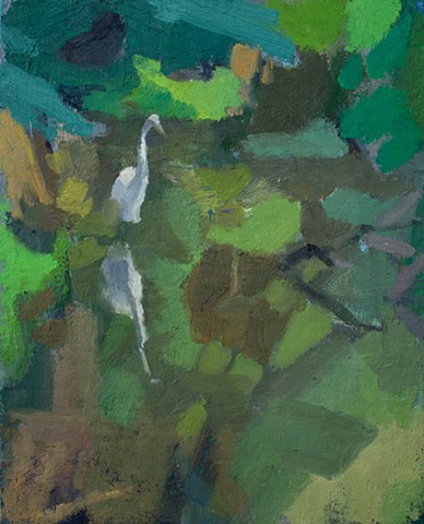 Wet Wet, 10x8in, oil on panel, $500