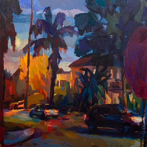 Other Ways, 36x36in, acrylic and oil on panel, available 