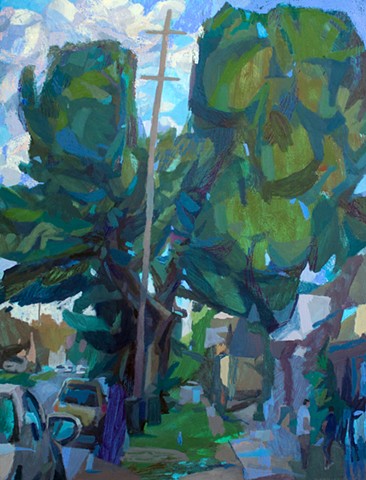 It Is What It Is, 40x30in, acrylic and oil on canvas, available 