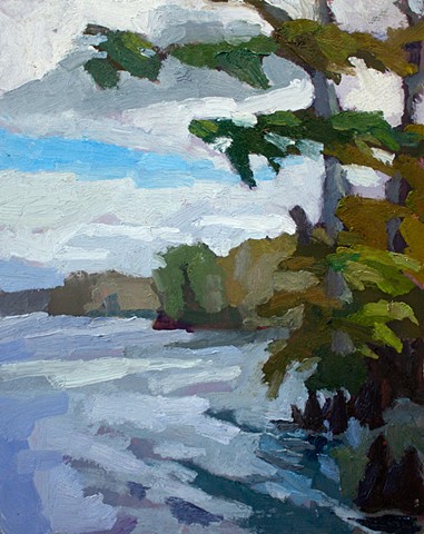 plein air landscape painting 