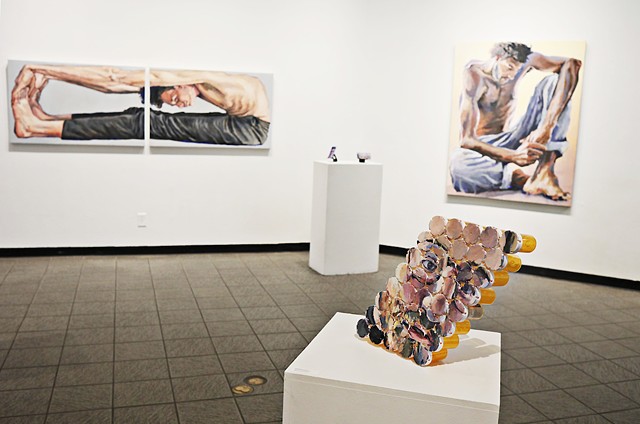 Medicine Cabinet Exhibition Installation, The ArtsCenter Nicholson Gallery, February 2019, Photo Credit: Juli Leonard