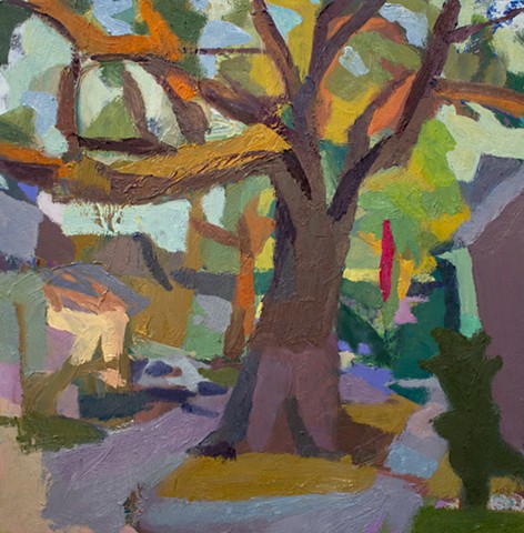 Slow And Mighty, 12x12in, oil on panel, available