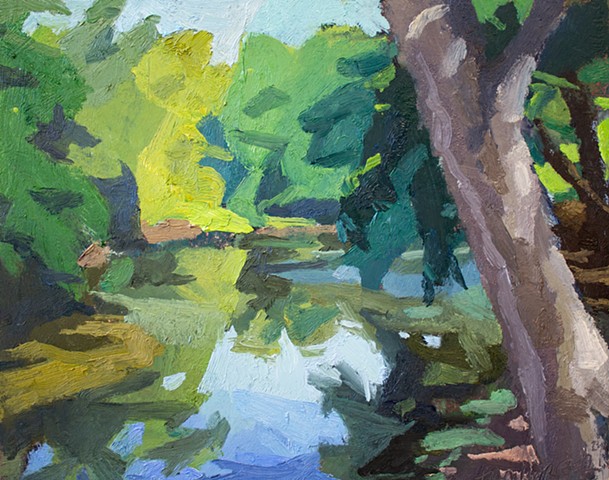 plein air landscape painting 