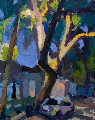 An Arrangement, 10x8in, oil on panel, sold