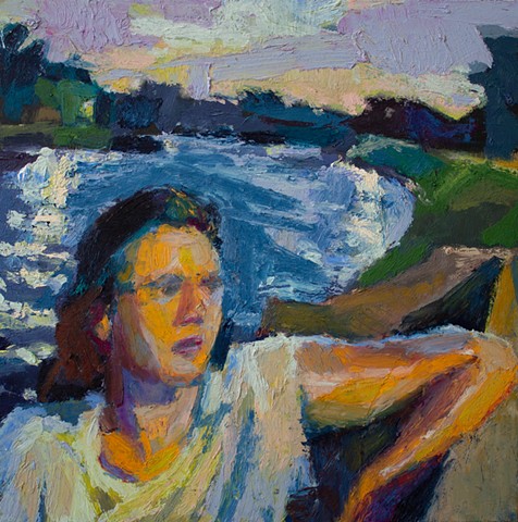 Angles, 10x10in, oil on panel, $500