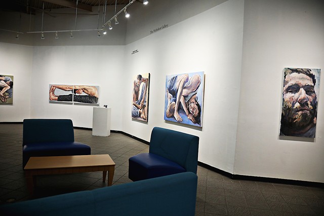 Medicine Cabinet Exhibition Installation, The ArtsCenter Nicholson Gallery, February 2019, Photo Credit: Juli Leonard