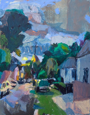 New and Old, 14x11in, oil on panel, available