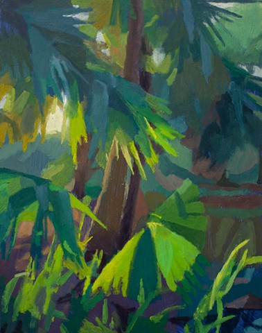 Zig Zags, 14x11in, oil on panel, available