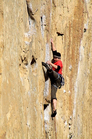 Magic Light Smith Rock Climbing