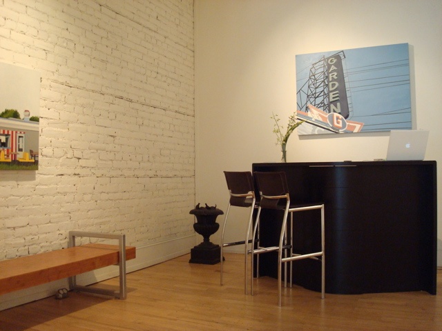Installation view, July 2010
Gallery Page and Strange, Halifax NS