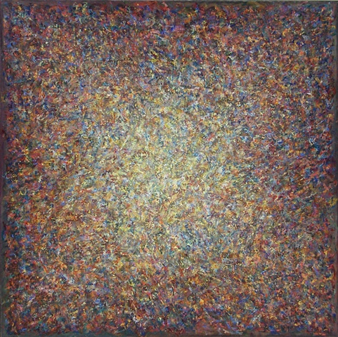 This painting was on display in the Fine Arts building at the 2010 Minnesota State Fair!  Large scale abstract painting by Bill Colburn. 