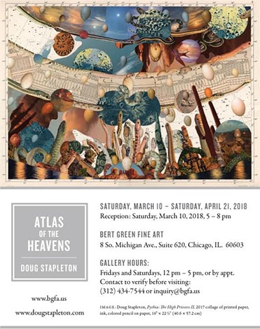 Atlas of the Heavens exhibition, Bert Green Fine Art