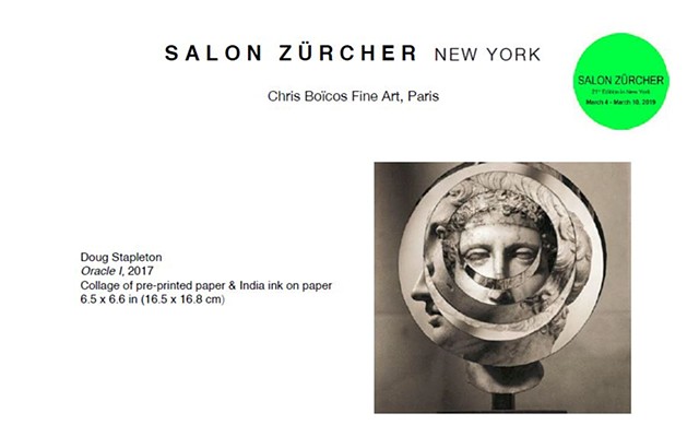 Salon Zurcher, NYC. Chris Boicos Fine Art/Paris, Michael Goro & Doug Stapleton