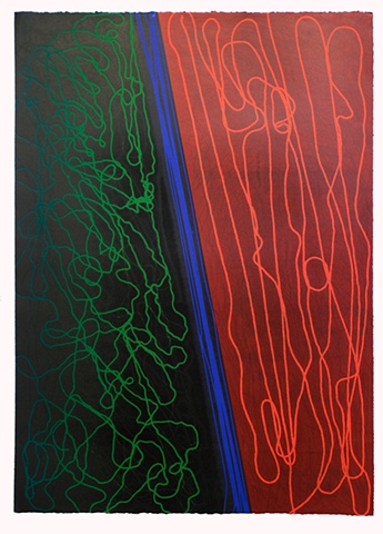 Untitled (Green, Blue, Red)