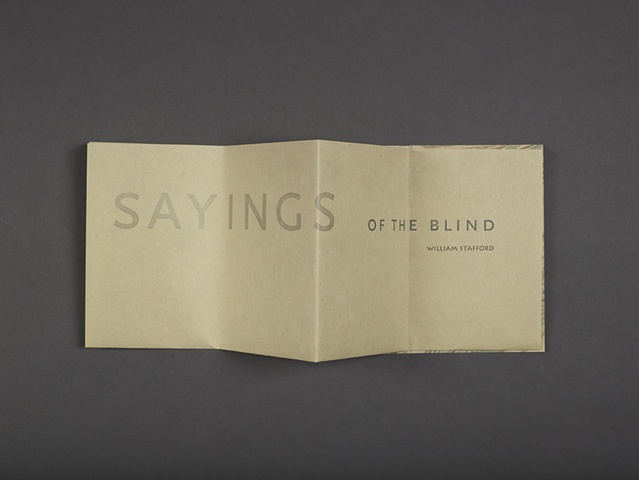 Sayings of the Blind