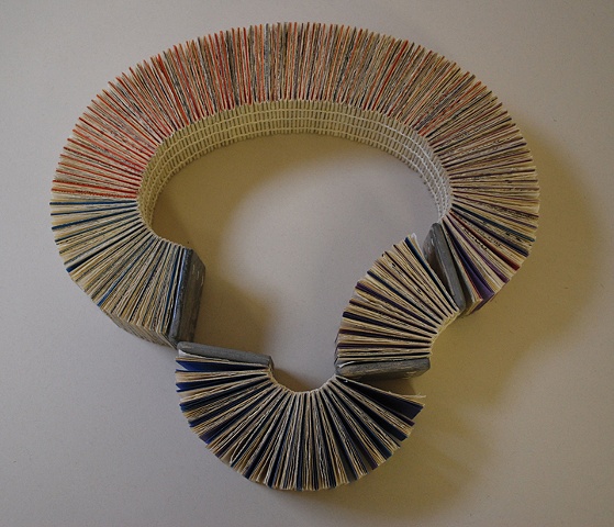 book necklace